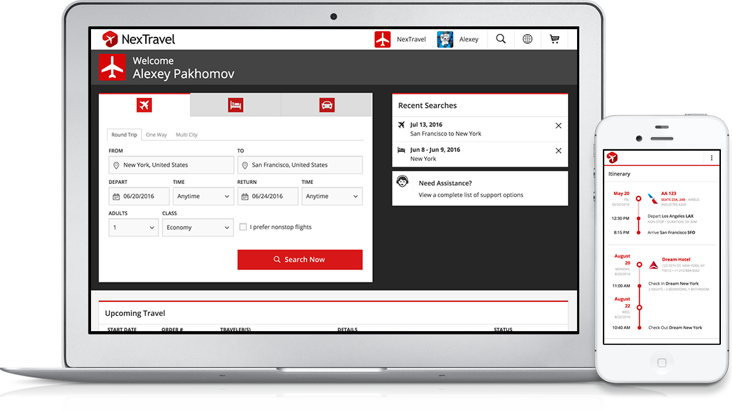 NexTravel Travel Management Platform